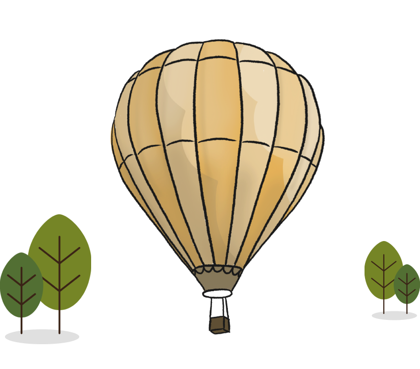 Illustrated image of balloon